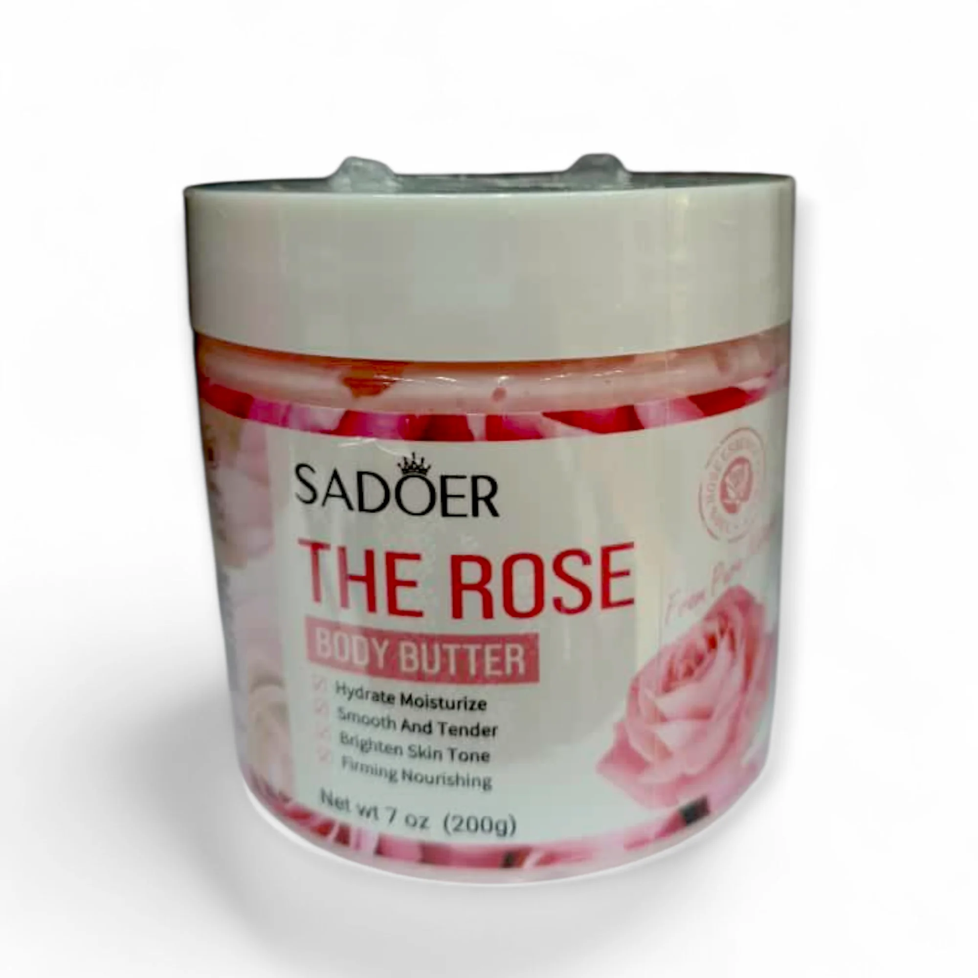 کره بدن Sadoer با رایحه رز