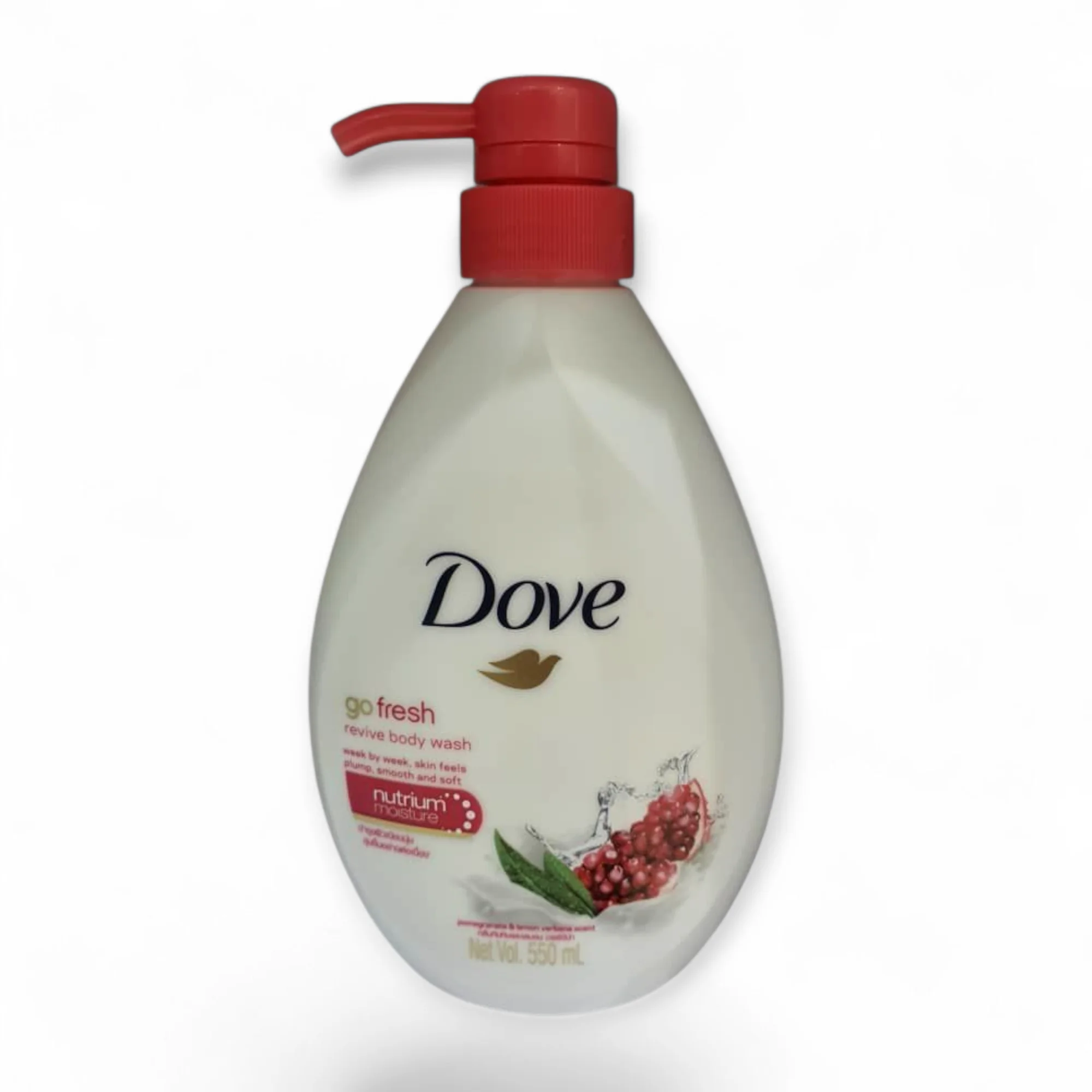 شامپو بدن داو دست پمپی Dove Go Fresh انار