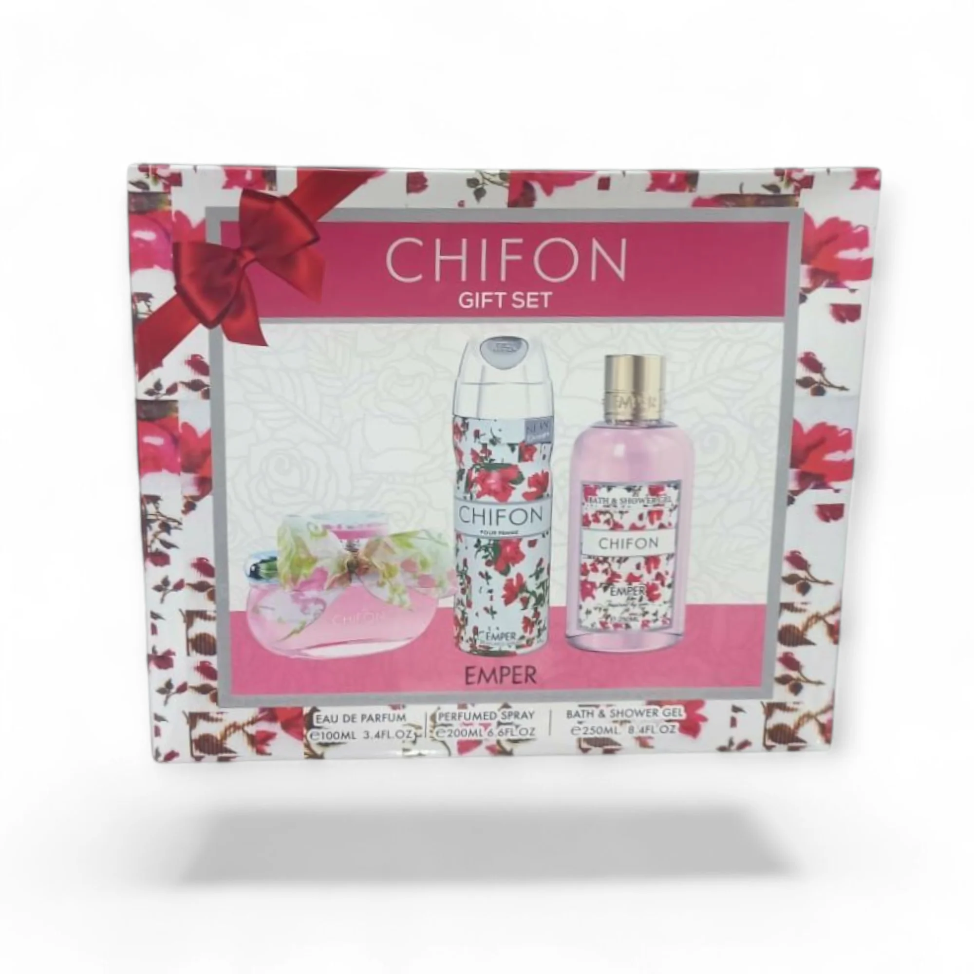 ست هدیه عطر زنانه چیفون